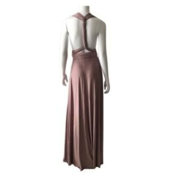 Brown Sugar Convertible Wrap Dress - Picture 4 of 6